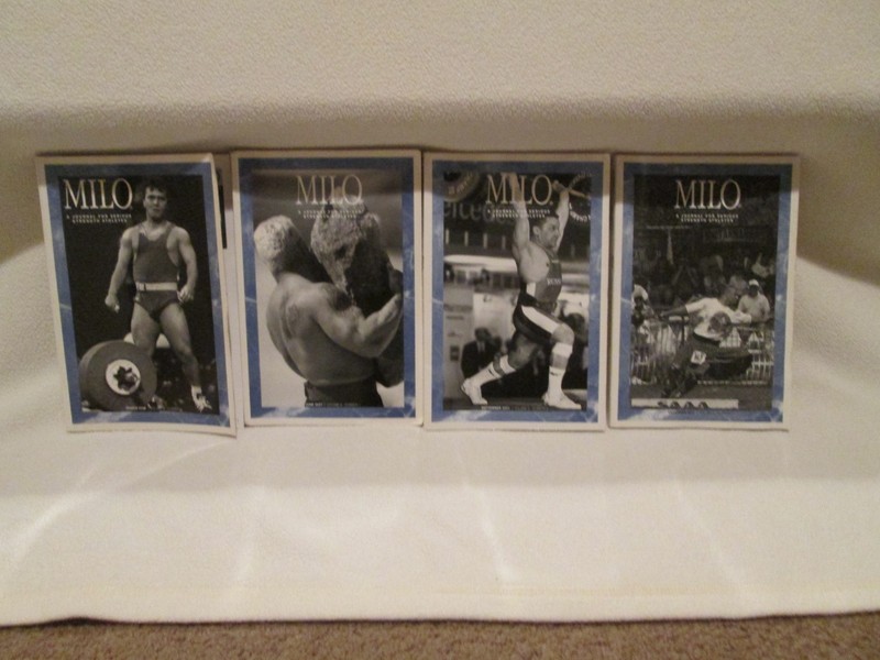 Milo: A Journal For Strength Athletes - 2001 - 4 Issues