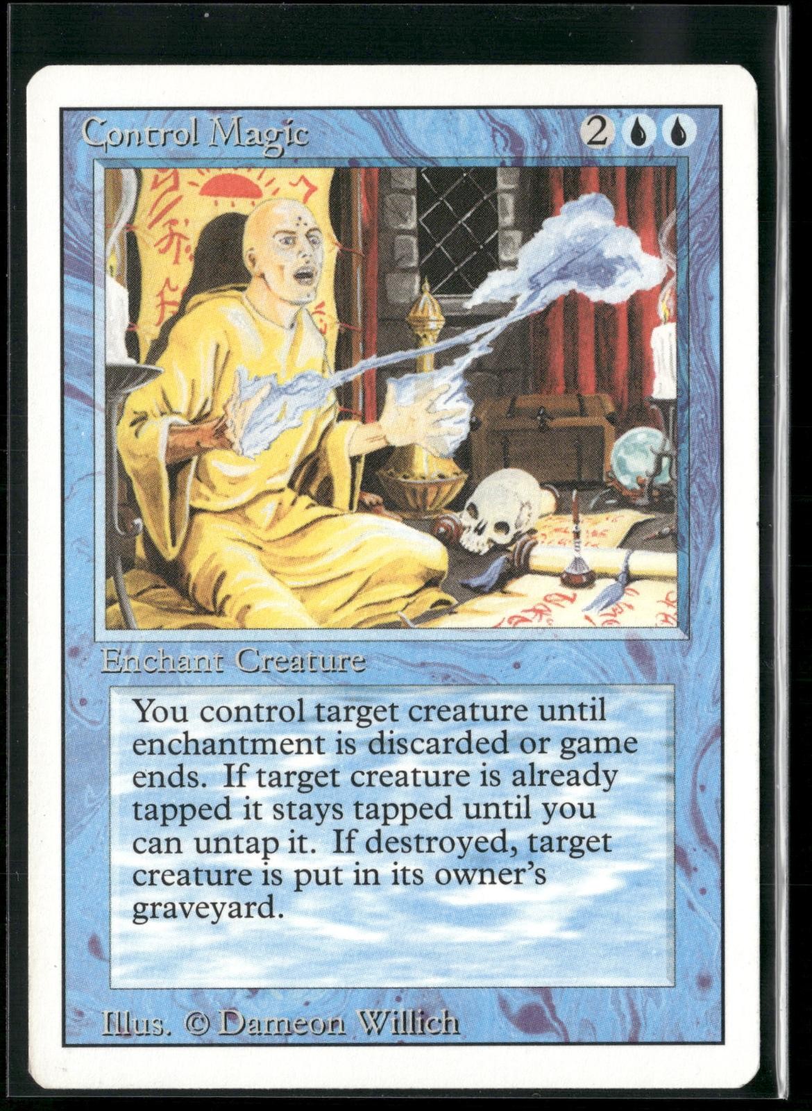 Control Magic Uncommon Revised Edition Magic: The Gathering Lightly Played