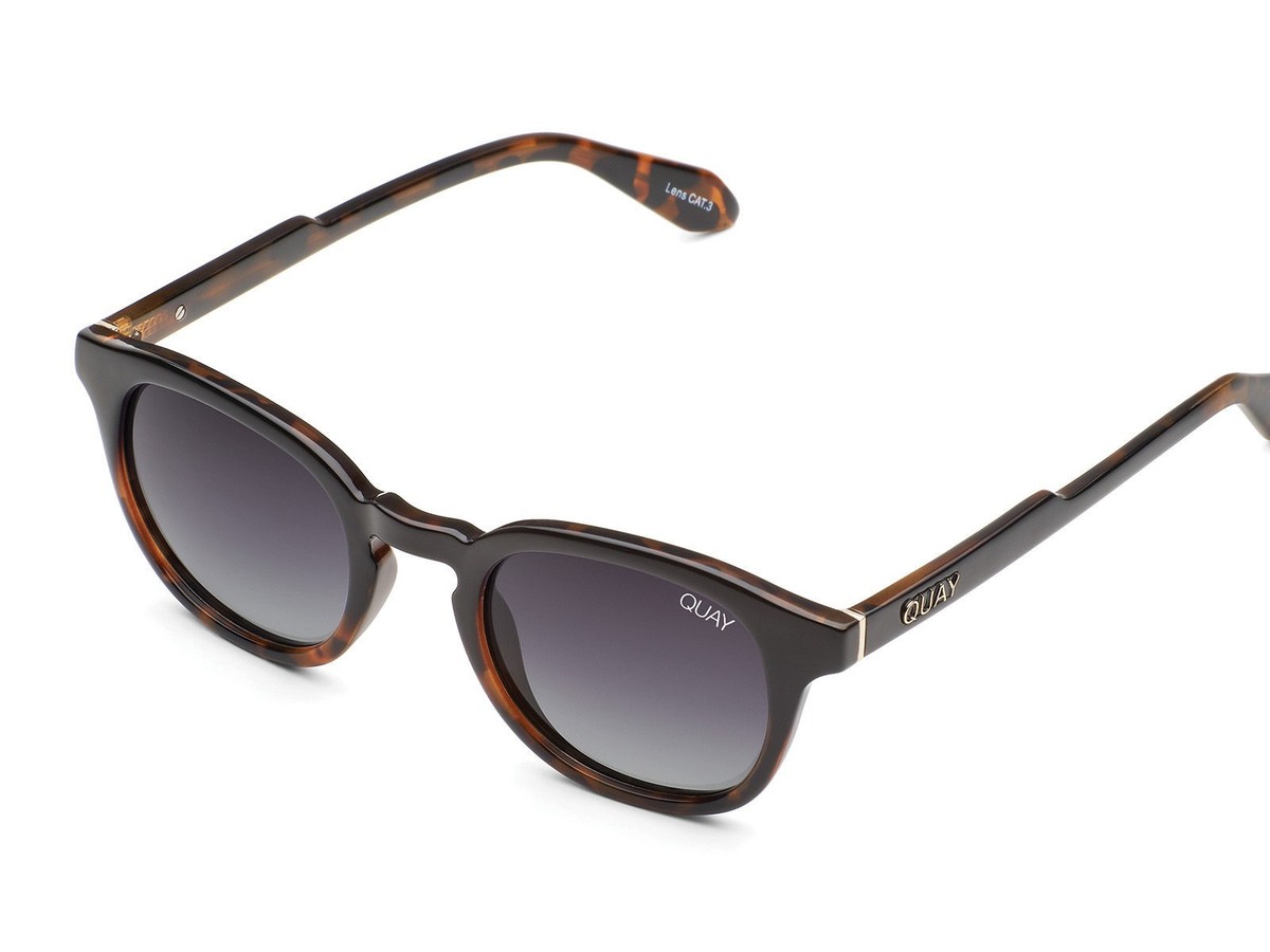 QUAY Unisex Walk On RX QT-000315 Tortoise / Smoke Tinted 