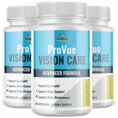 ProVue Vision-Eye Health Dietary Supplement-Vision Support with Lutein-2 Bottles