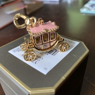 NWT Juicy Couture Charms Rare Tagged Box Cookie Jar Robin Castle