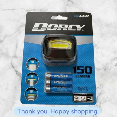 Dorcy 41-2095 17 Lumens Bi-Pin Krypton Adjustable LED Headlight with Batteries