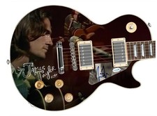 James Taylor Autographed "Soulful Serenade" 1/1 Signature Edition Graphics Guita