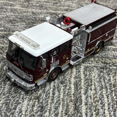 Code 3 Collectibles 1/64 SF American LaFrance Eagle Engine 2007 Signed COA