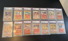 Charizard Graded Card lot (14 Total)