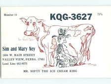 Pre-1980 RADIO CARD - Valley View - by Lebanon & Hershey & Harrisburg PA AH1970