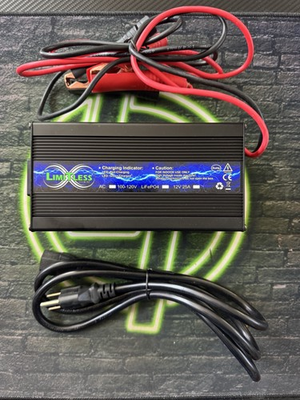 #ad #ad Limitless Lithium LiFePO4 Battery Charger 25 Amp 12V New Open Box $199.00