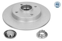 2X Meyle Bremsscheibe Bremsscheiben Satz Bremsen Hinten 11-15 523 4103/PD