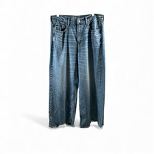 American Eagle Outfitters NWT Dreamy Drape Super High-Rise Baggy Wide Leg Size 1