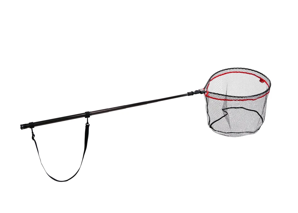 Rapala Karbon Jetty Net Streetkescher gummierter Angelkescher