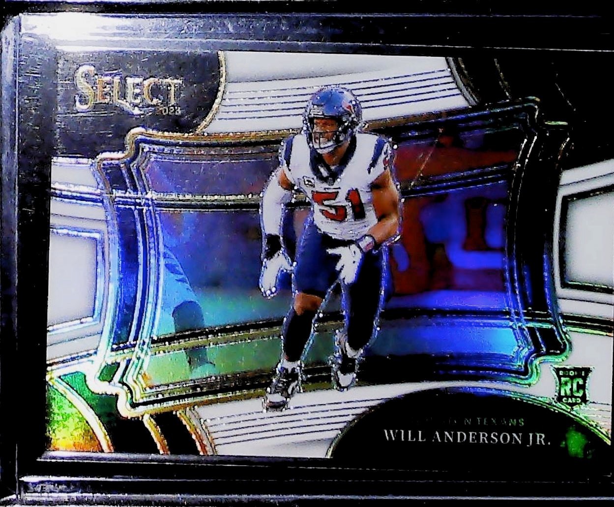 2023 Panini Select Football Will Anderson Jr. Rookie White Field Level /35 RC