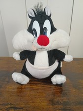 Looney Tunes Sylvester the Cat Dakin Warner Bros Rare 1996 Mini Plush 6"