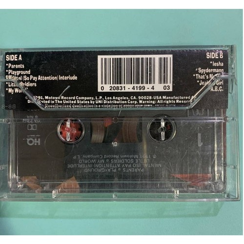 Another Bad Creation Cassette Tape Coolin At The Playground Ya Know - Picture 2 of 4