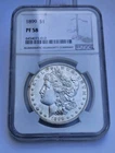 NGC PF58 1899 Proof Morgan Dollar