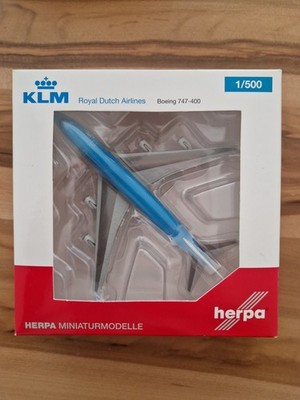 Herpa Wings 1:500 KLM 747-400 ''Bangkok'' PH-BFB