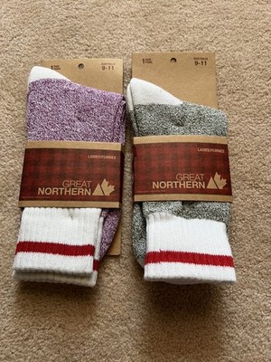 Great Northern Gertex Women's Socks Size 9-11 Pink 1 Pair