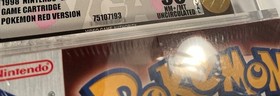 1998 Pokemon Red Version Game Boy FACTORY SEALED MINT VGA 90 Uncirculated UNC
