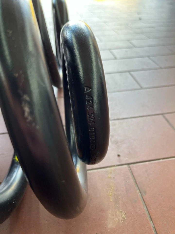 2x Original Unimog Federn hinten Mercedes Benz Spiralfeder Schraubenfeder - Bild 2 von 4