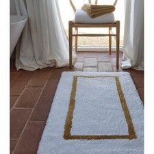 Luxury Cotton Bath Mat Abyss & Habidecor Karat White Gold 70x120cm