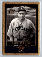 2001 SP Legendary Cuts #46 Earl Averill