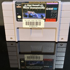 Nigel Mansell's World Championship Racing (Super Nintendo Entertainment System,