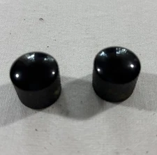 2017 Ibanez RGA42FM Knurled Dome Knobs Black Snap-On Type