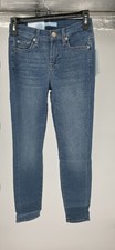 7 For All Mankind Women's The Ankle Skinny Super Skinny b air denim, Size 25