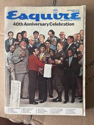 Esquire Magazine October 1973 Anniversary Issue 40th Anniversary Celebration