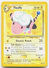 Neo Revelation Flaaffy 28/64 MP Pokemon Unlimited Uncommon Tcg Card
