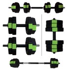 Peakpursuit 2-In-1 Adjustable Dumbbell Set 30Lb Weight Set Connectorweights