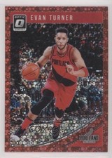 2018-19 Panini Donruss Optic Fast Break Red Prizm 75/85 Evan Turner #21 0j4n