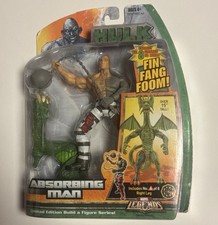 Hasbro Marvel Legends Hulk Series Absorbing Man W  Fin Fang Foom B.A.F. Leg New