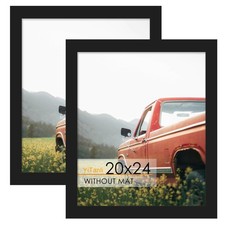 20x24 Picture Frame, Wooden Poster frame for 20 x 24 in Photos and Art Prints...