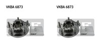SKF 2X Radnabe Radlagersatz Vorderachse FüR Suzuki Grand Vitara I FT GT