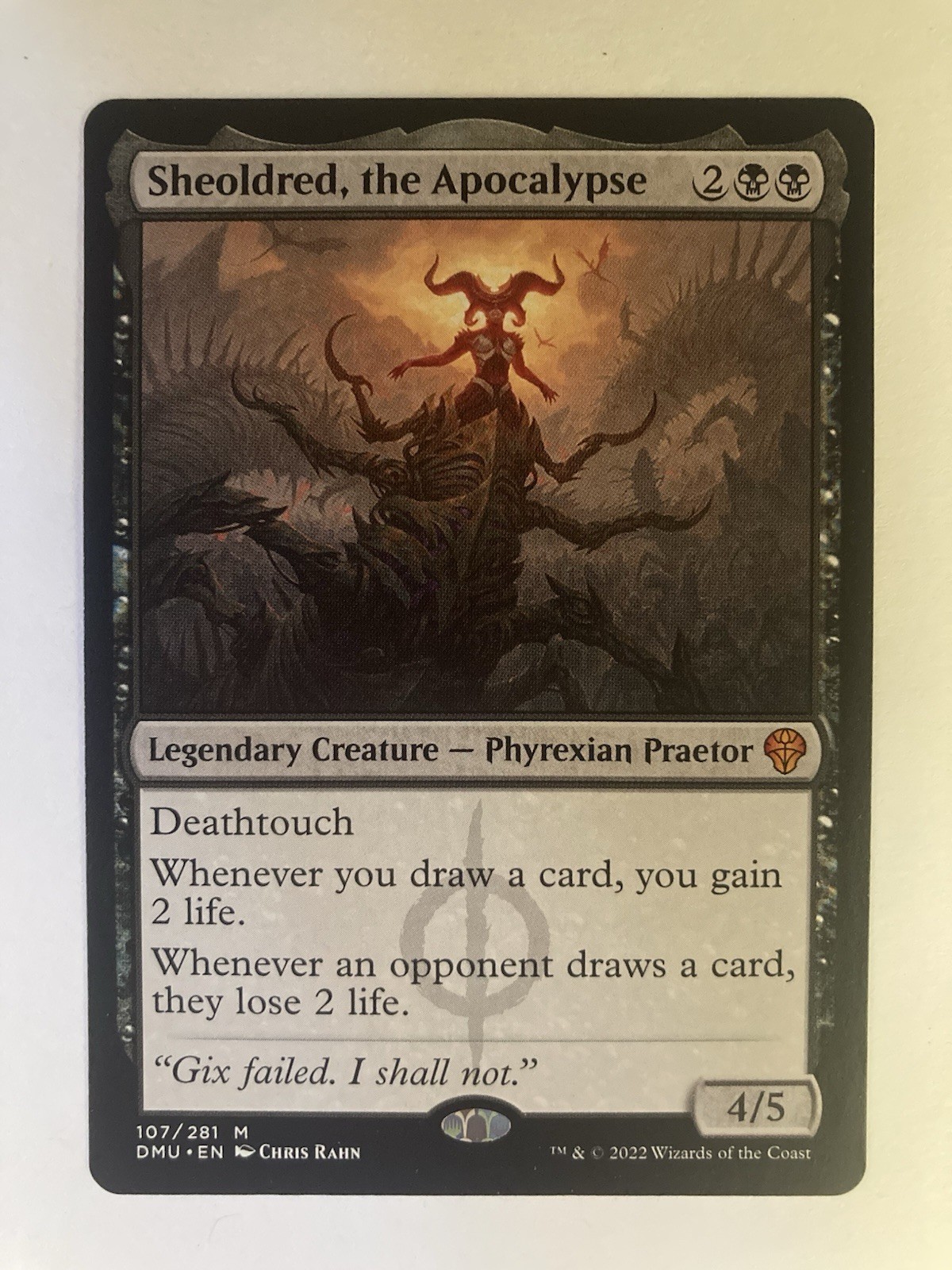 MTG Sheoldred, the Apocalypse - Dominaria United (DMU) Normal #107