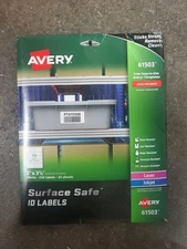Avery Labels Removable Surface Safe 2"x3-1/2" 250/PK WE 61503 -Packaging Damaged