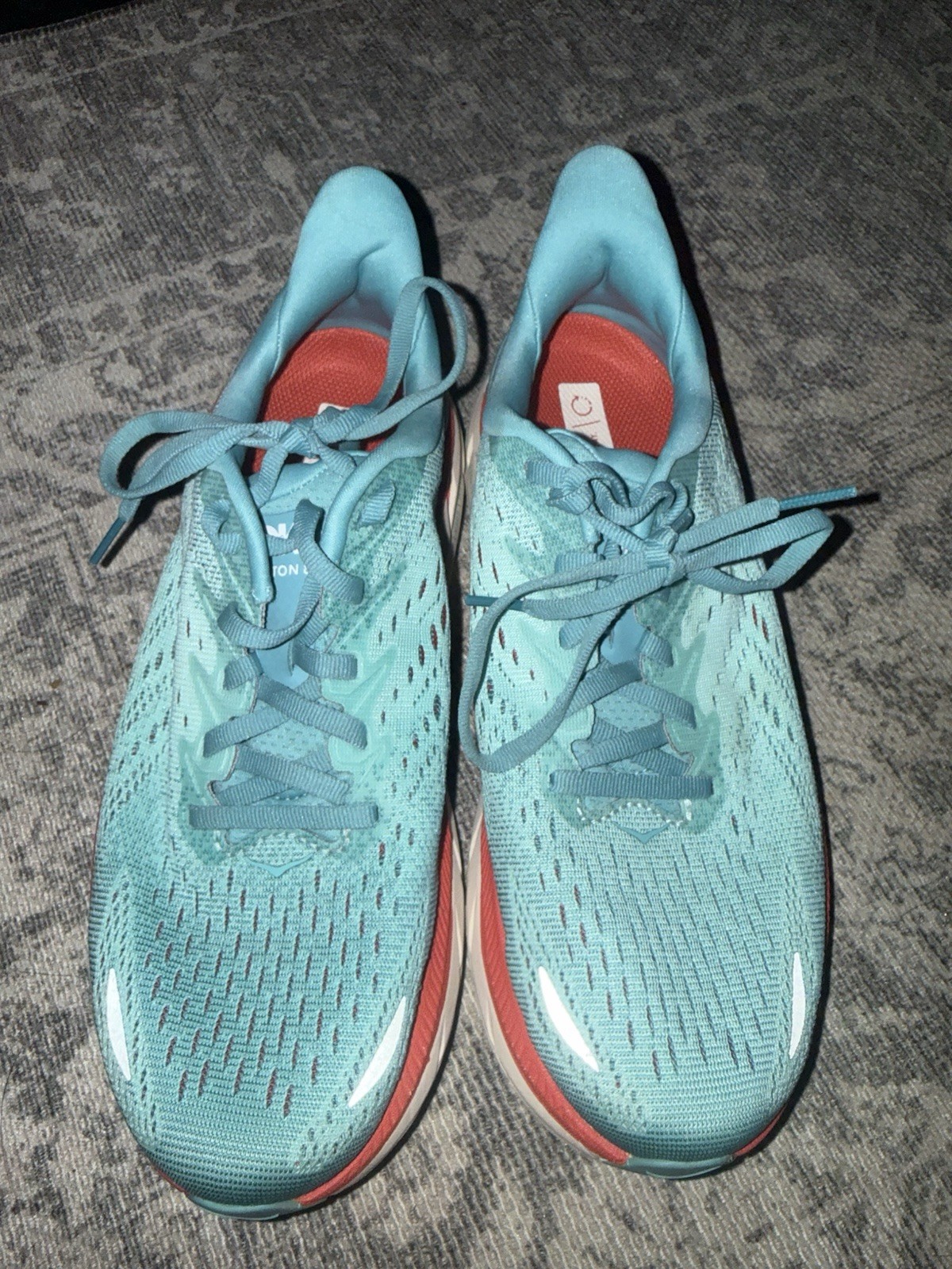 Hoka One One Womens Clifton 8 1119394 AEBL Blue Running Shoes Sneakers Size 7 thumbnail 3