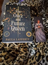 SIGNED ARC The Queen And Future Queen + Promo Bookmark Paula Lafferty 2026