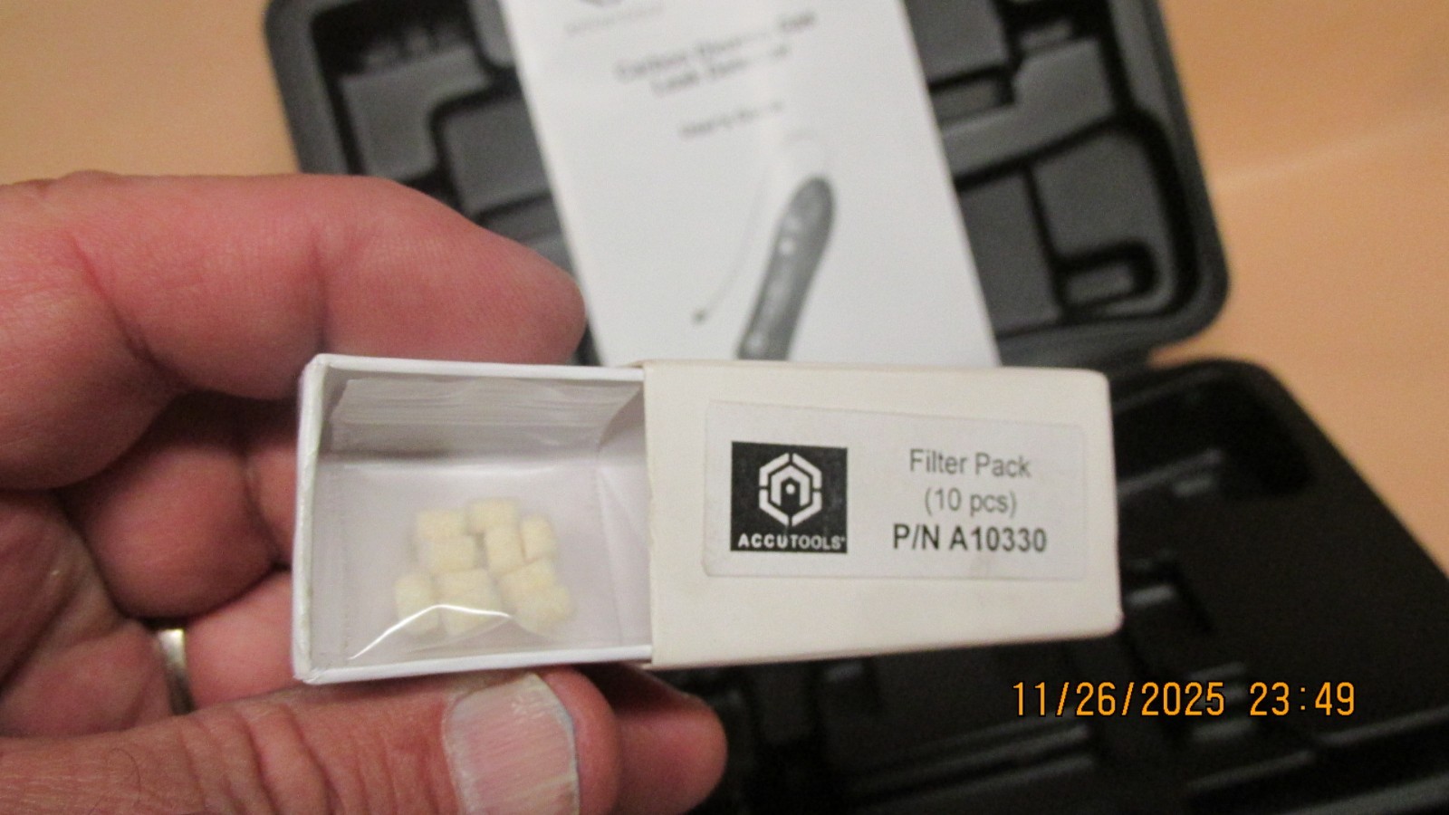 Accu-tools co2 carbon dioxide leak detector el-720 see video