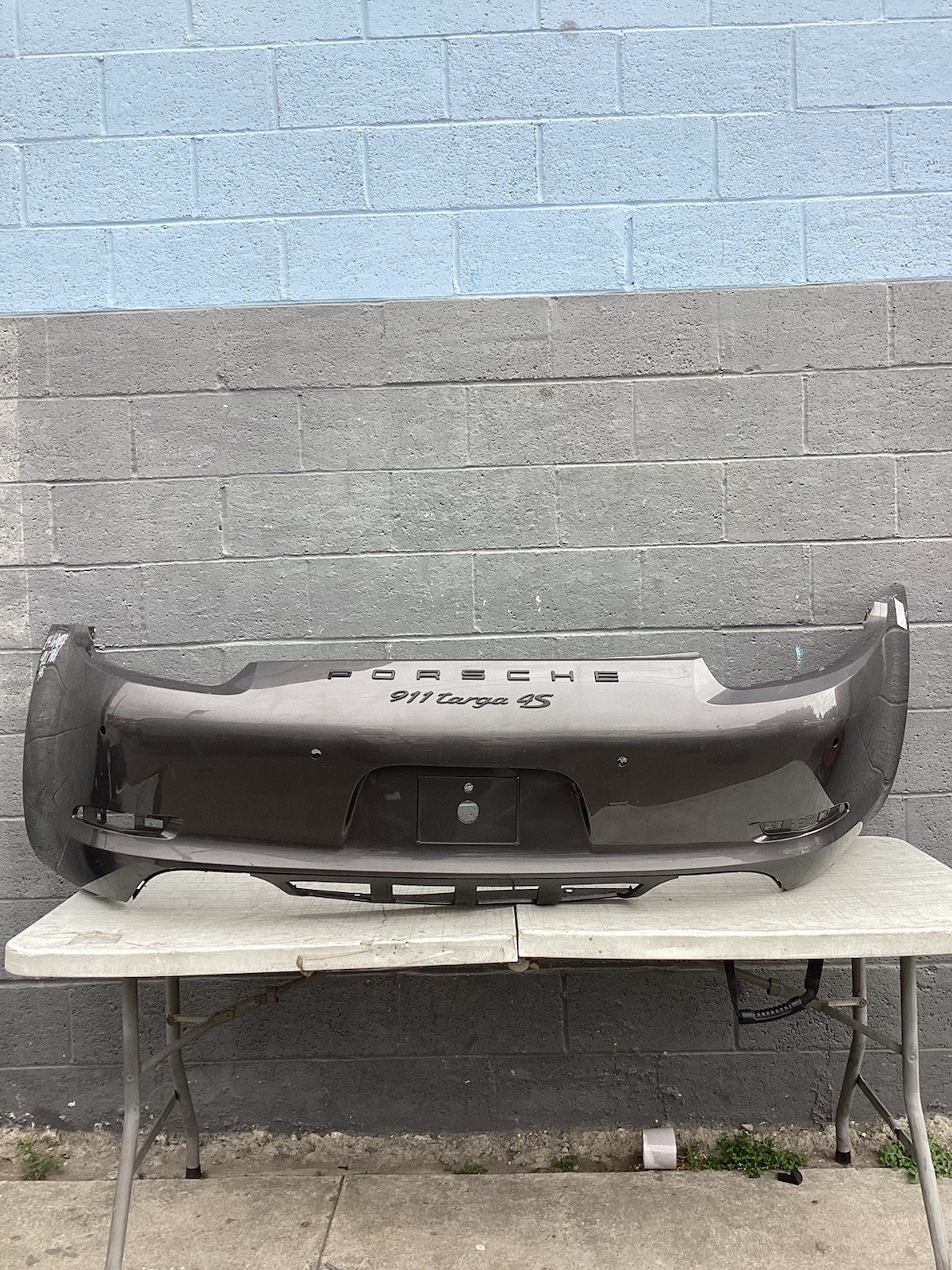 2014 - 2016 PORSCHE 911 TARGA 4s Rear Bumper