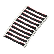 LinsyRC 10pcs 5S 6Pins Balance Extension Cable JST-XH Connector Male