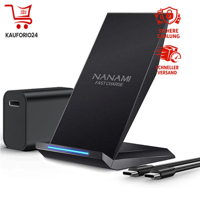 Fast Wireless Charger 20W PD für iPhone 17 16 15 14 13 Pro Max, Samsung