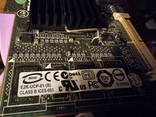 Dell E2K-UCP-61- B Pci-e Sas Raid Controller With Battery