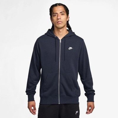 Nike NSW Club French-Terry Full Zip Herren Hoodie Sweatjacke Jacke