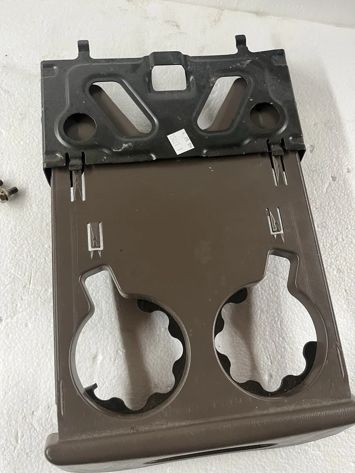 2004 Toyota Tacoma Cup holder Rear Oem Under Seat Mounted With Brackets. - Image 3 of 4