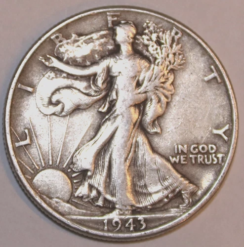 1943-P Walking Liberty Half Dollar - Extra Fine - #1046EC