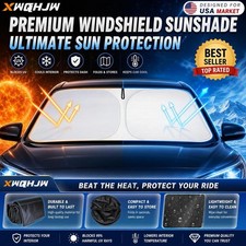 Universal Car Windshield Sun Shade Front Window Mount Sunshade Cover