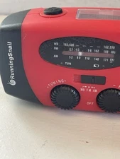 Running Snail X002FQH56Z Multi-Purpose Crank Radio Red 20210130RS001