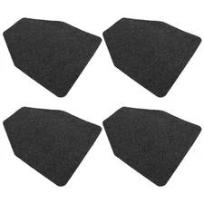 4 Pcs Commercial Bathroom Floor Mats Public Restroom Office Urinal