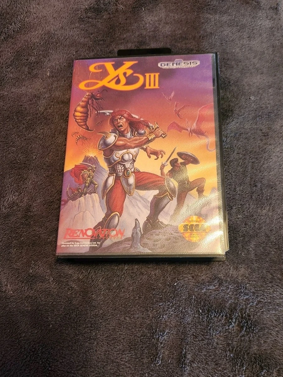 Ys III: Wanderers From Ys Video Games for sale | eBay